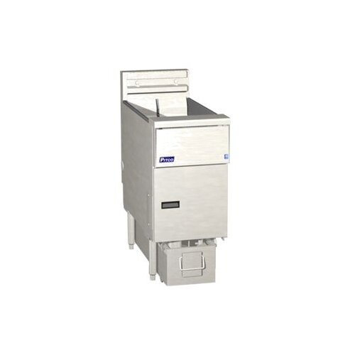 Pitco SE14S-1FD 50-lb Commercial Electric Fryer — Built-In Filter