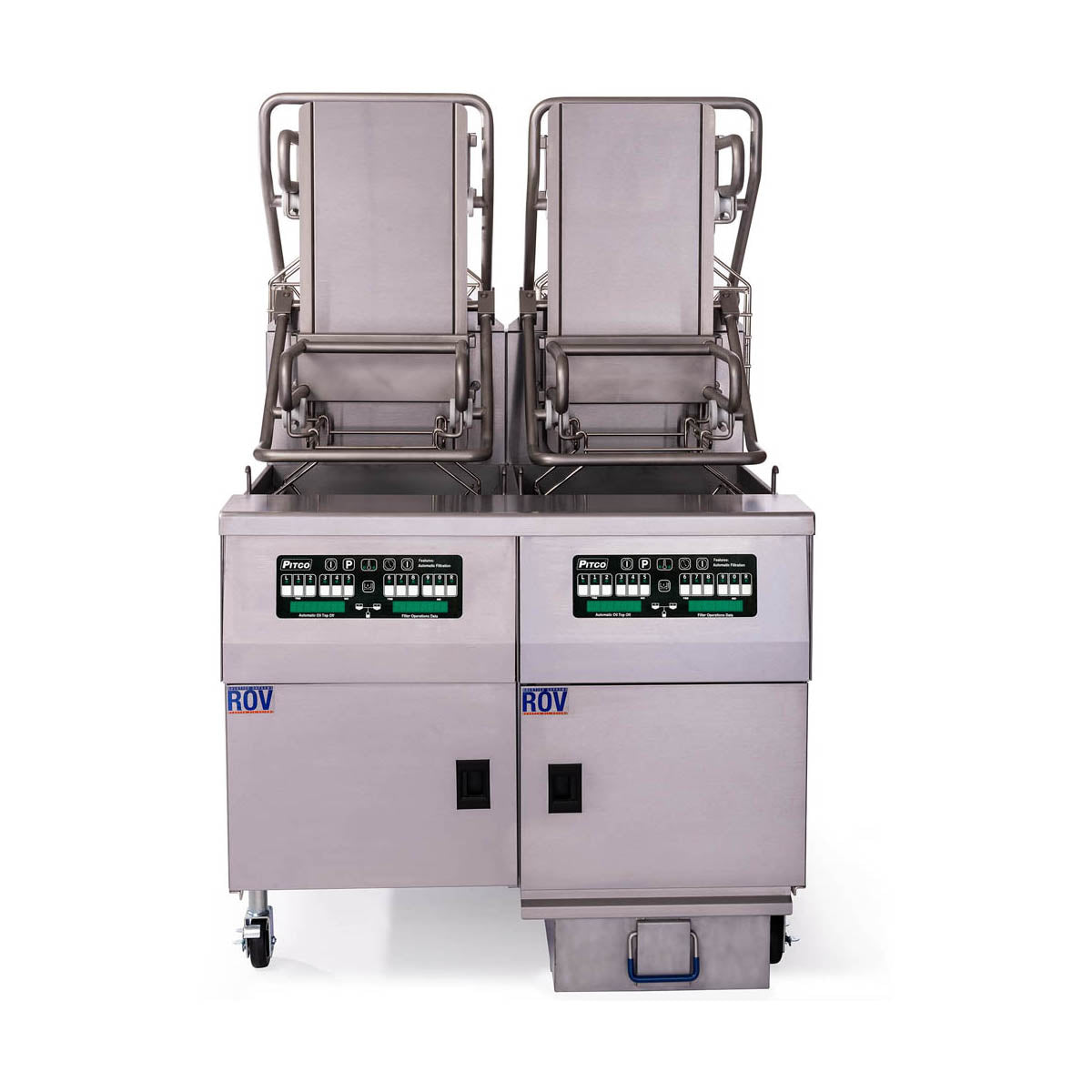 Pitco SELVRF-2/FD Commercial Electric Fryer