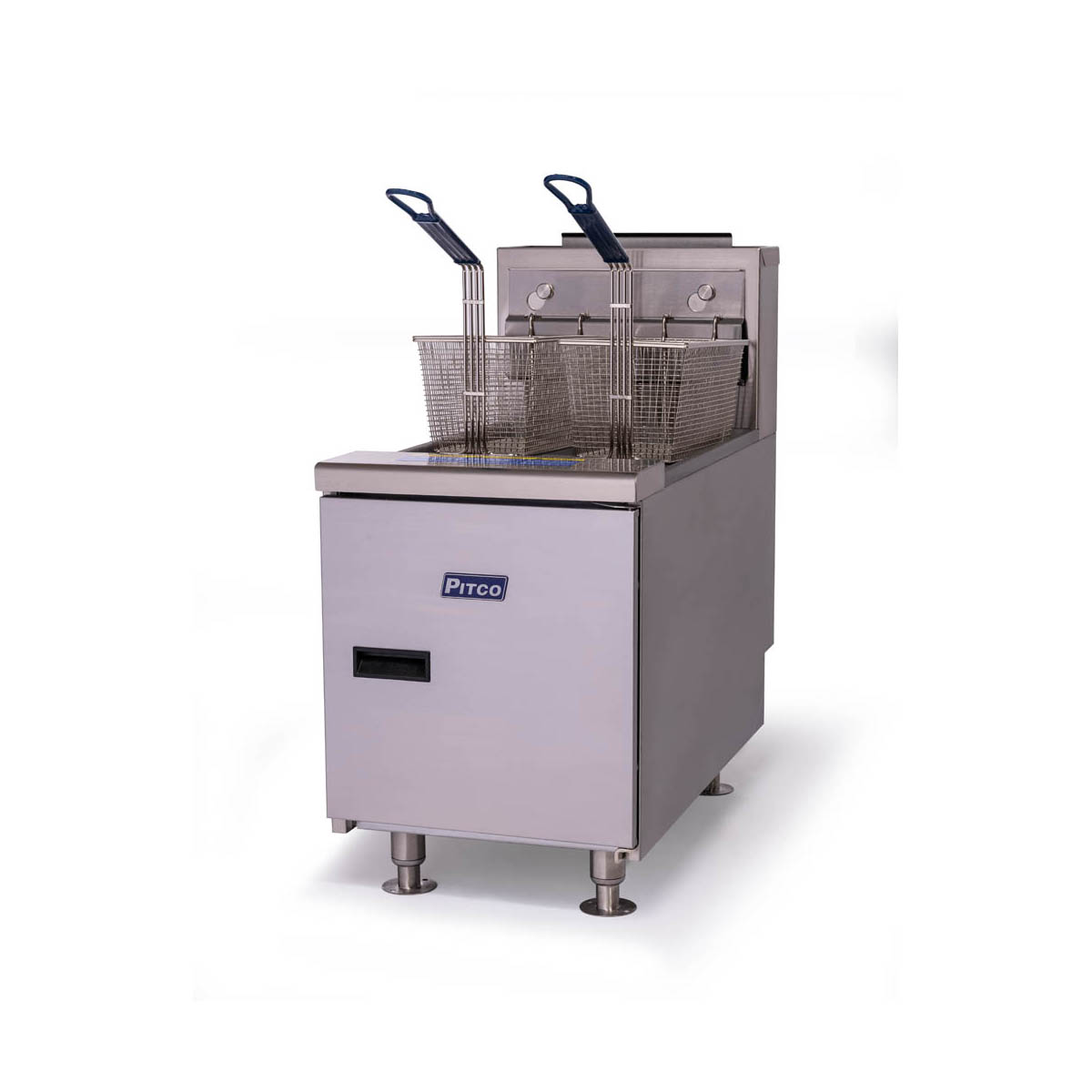 Pitco SGC-S 35-lb Commercial Gas Fryer β Millivolt Controls