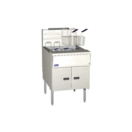 Pitco SGM24 140-150-lb Commercial Gas Fryer β Solid State Controls