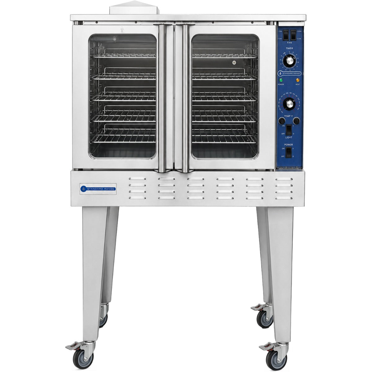 Standard Range SR-COE-SGL-240 single deck electric convection oven, front view