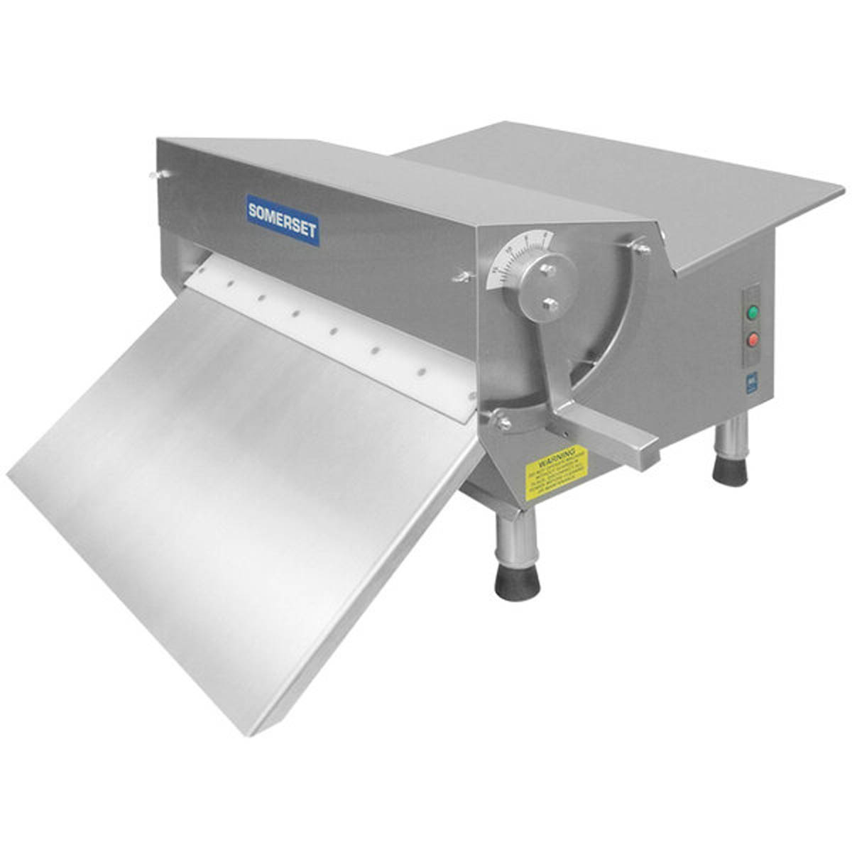 Somerset CDR-600F Countertop Single Pass Fondant Sheeter w/ Tray, 30" Synthetic Rollers, Side Operation