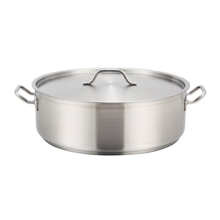 Winco SSLB-25 Premium Brazier, 25 Qt. | 17.75" Wide