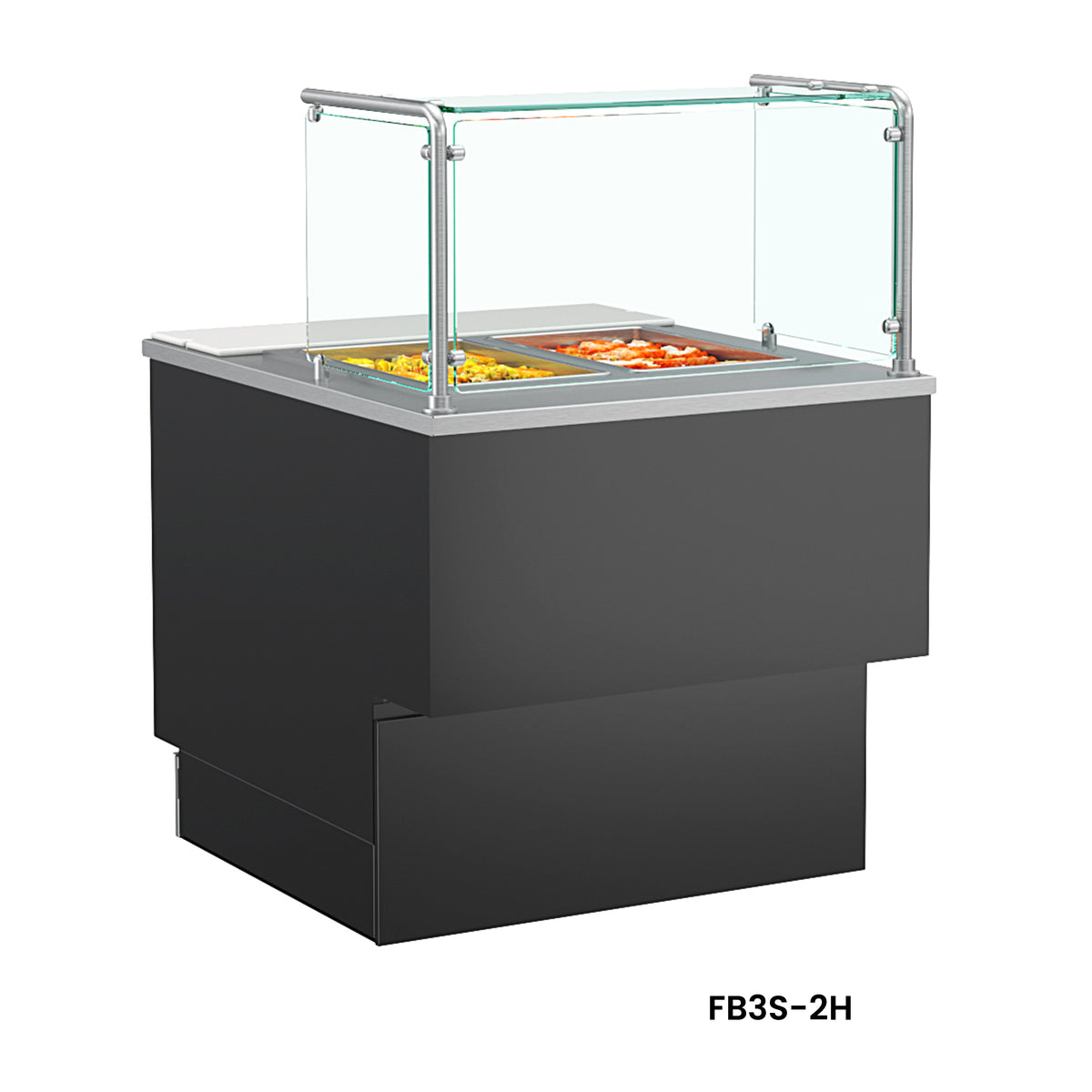 Structural Concepts FB5S-4H Grocerant Service Heated Food Bar