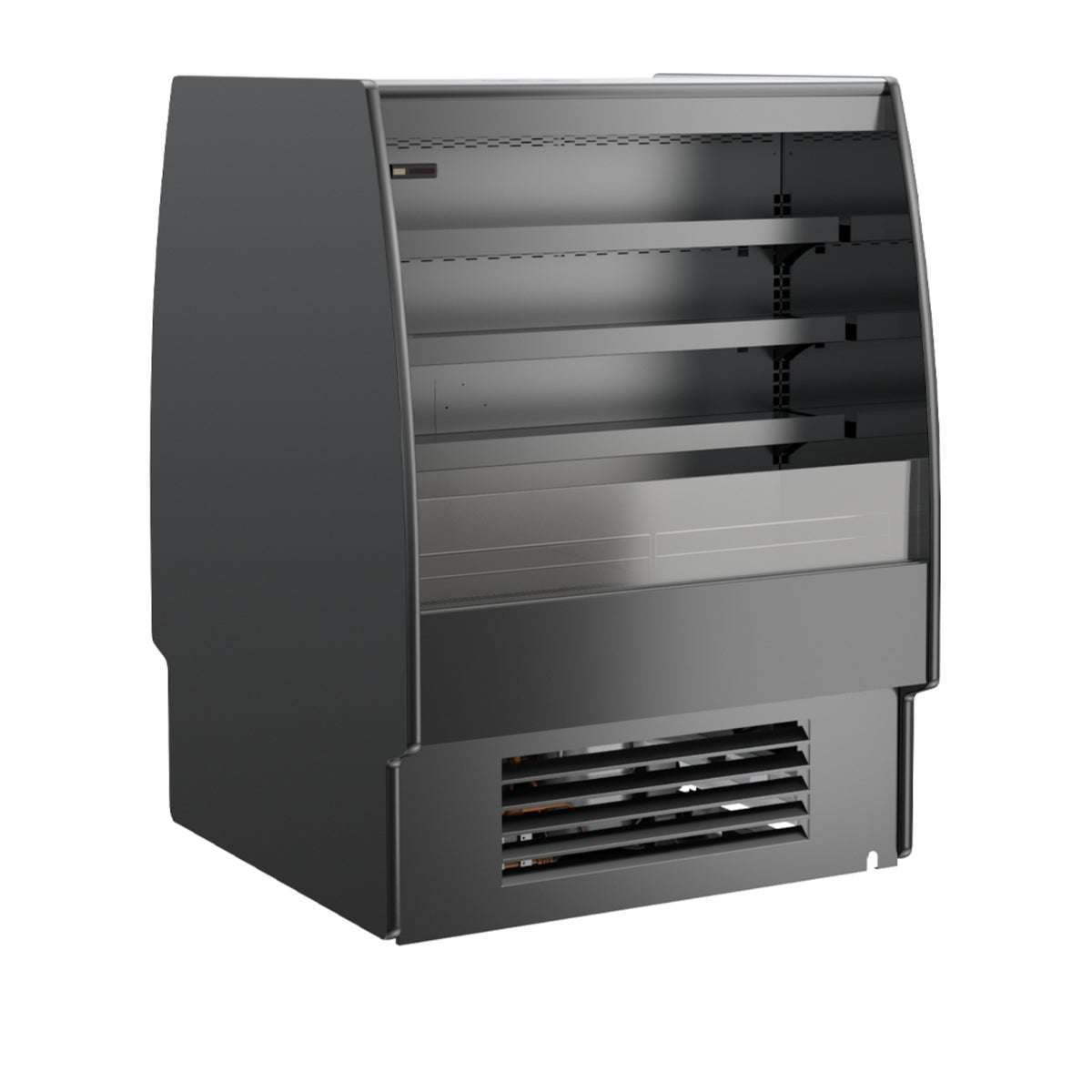 Structural Concepts FSC660R 76" Oasis® Self-Service Refrigerated Dual Sided Case, 3 Shelves