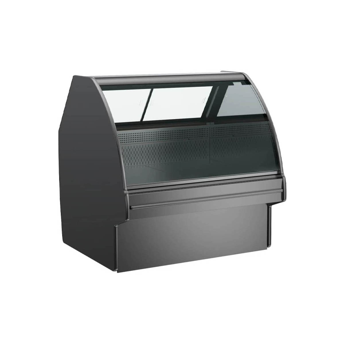 Structural Concepts GLDS4R 51" Curved Refrigerated Deli Display Case