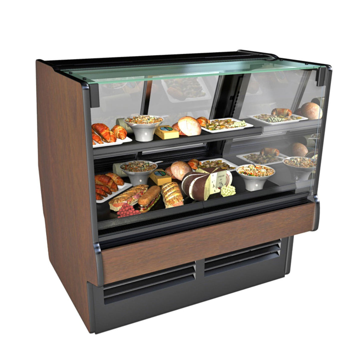 Structural Concepts GMDSV6R 75" Flat Refrigerated Deli Display Case