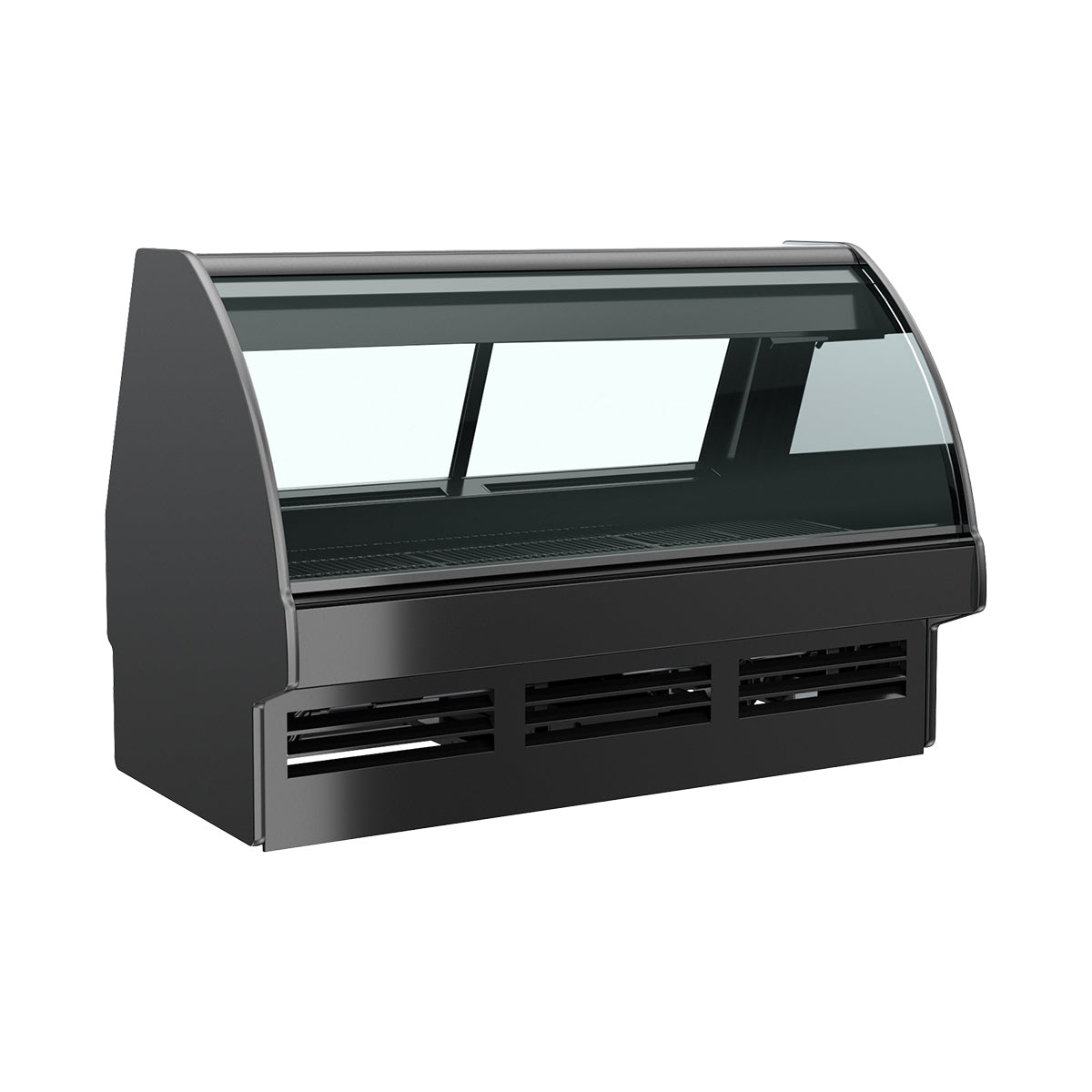 Structural Concepts GMG6 75" Single Duty Curved Refrigerated Meat Display Case, Remote