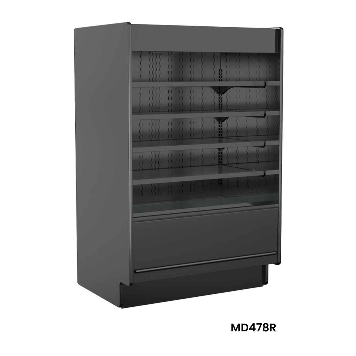 Structural Concepts MD478R 72" Self-Serve Refrigerated Open Air Display Case, High Profile