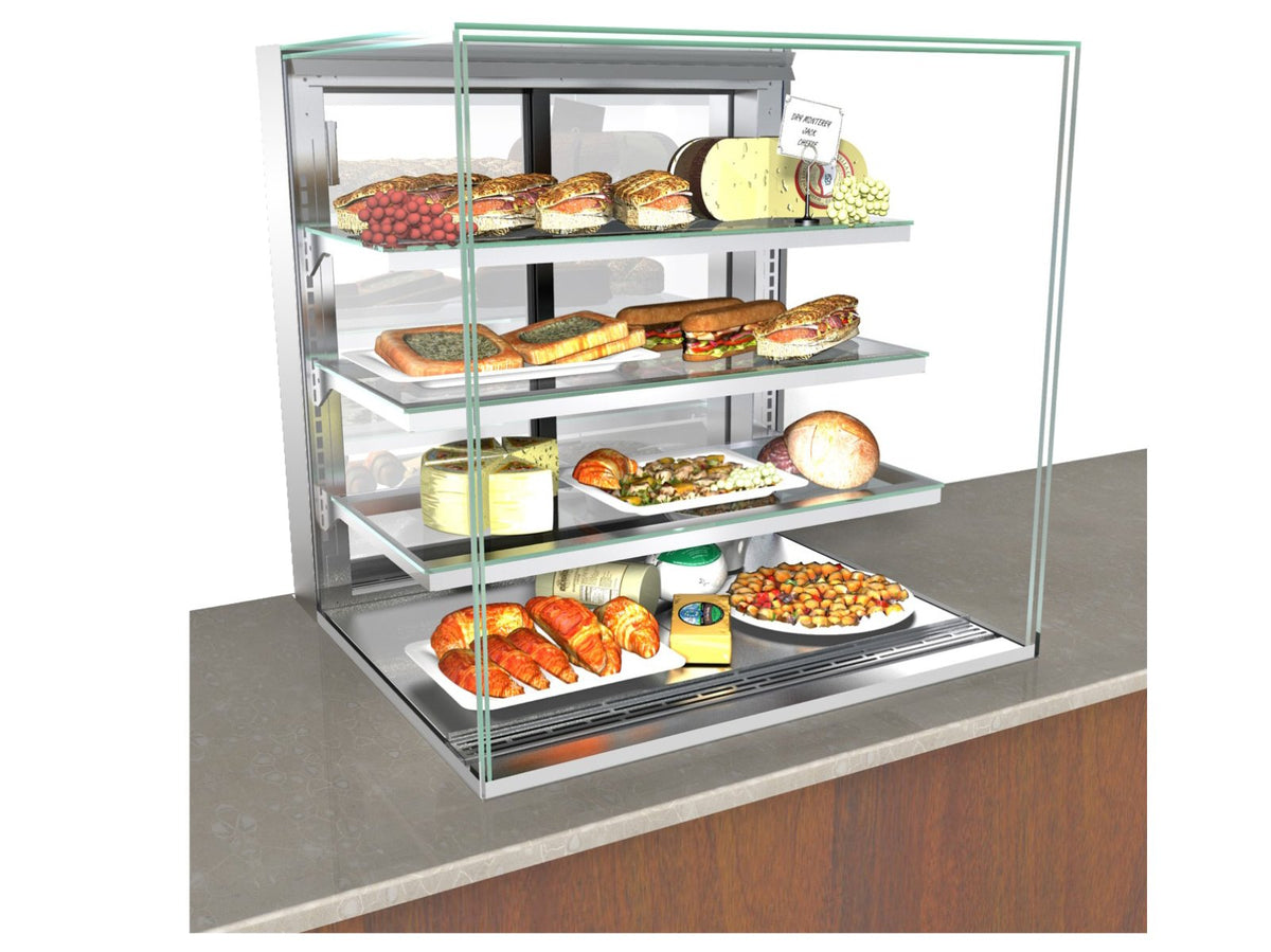 Structural Concepts NE3635RSV 36" Reveal® Full Service Refrigerated Slide In Counter Case