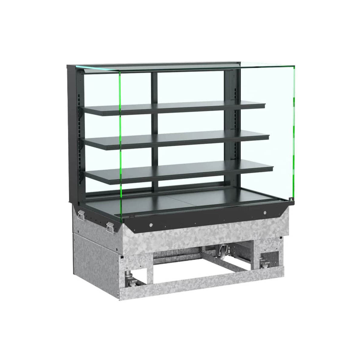 Structural Concepts NE4835DSV 48" Reveal® Service Non-Refrigerated Slide In Counter Case