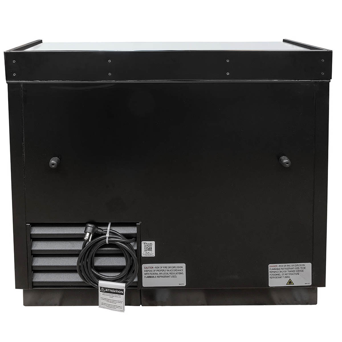 True T-36-GC-HC glass froster, back view with power cord
