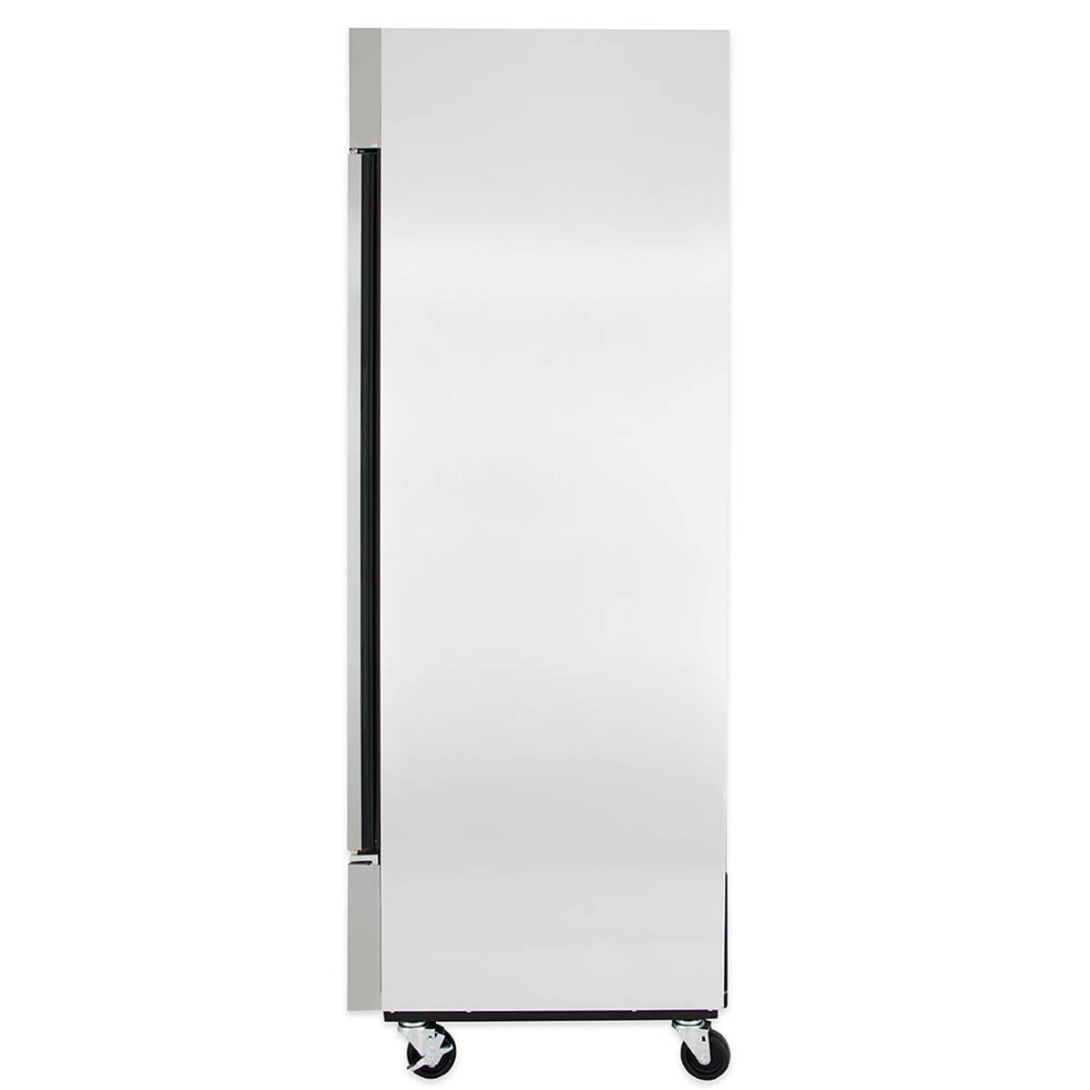 True T-49F-HC 2-door solid reach-in freezer, side view