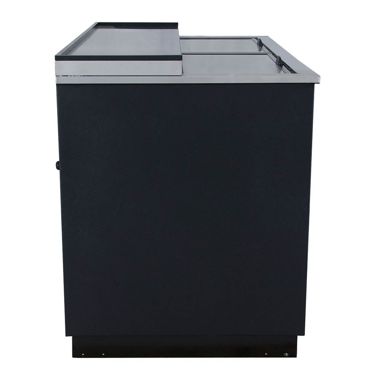 True TD-50-18-HC deep well bottle cooler, side view