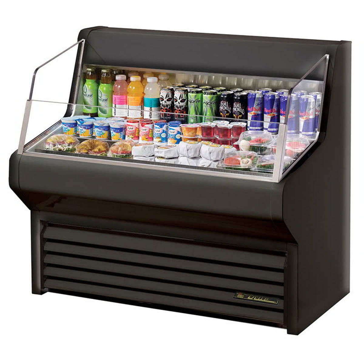 True THAC-48-HC-LD True THAC-48-LD 48" Horizontal Air Curtain Merchandiser in White, Self Contained, 3 Shelves