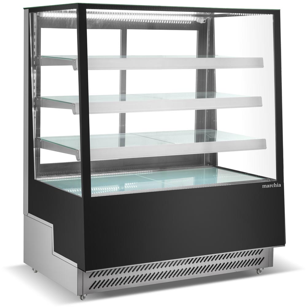 Marchia TMB48 48" Refrigerated Bakery Display Case Straight Glass