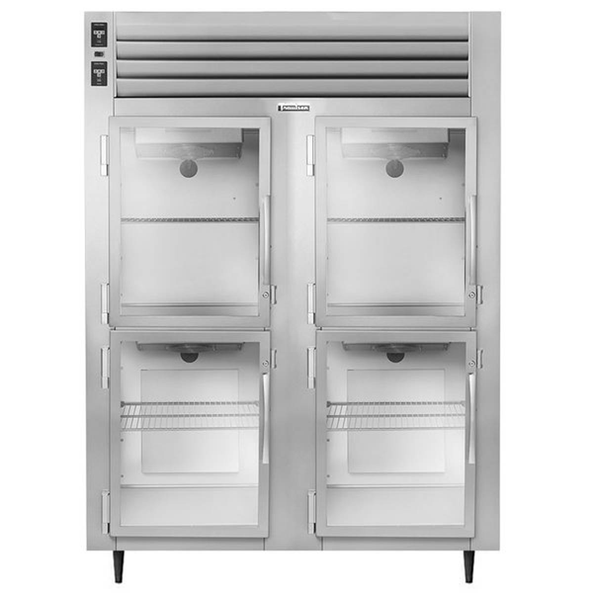 Traulsen AHT232D-HHG 48-Inch Reach-In Remote Glass Door Refrigerator — 4 Doors