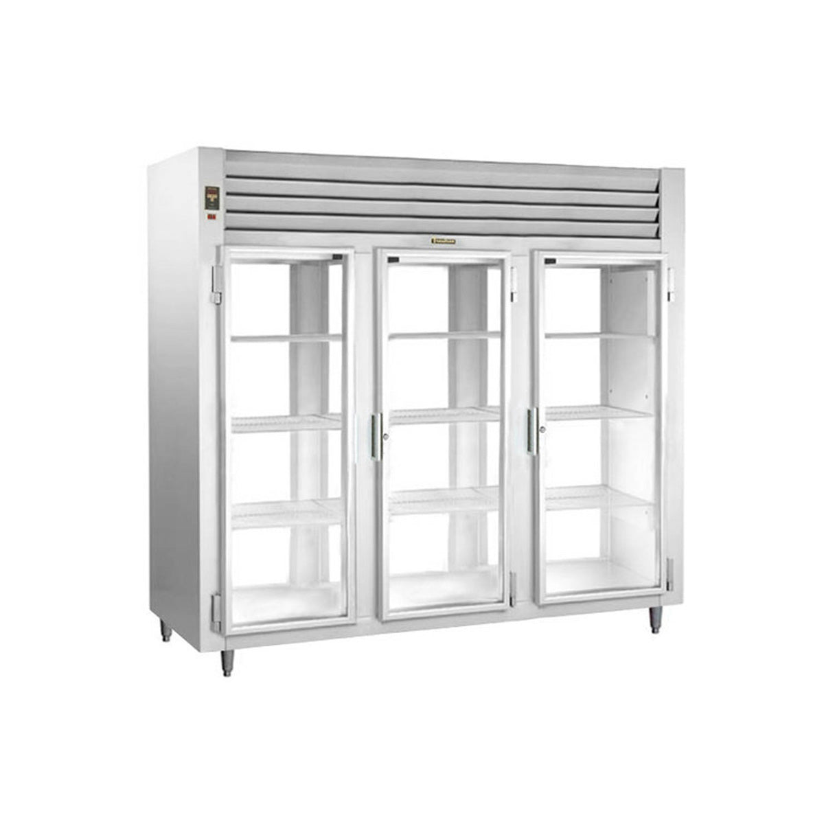 Traulsen AHT332WPUT-FHG 86.13-Inch Pass-Thru Glass Door Refrigerator — 6 Doors
