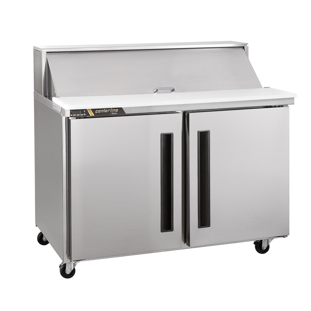 Traulsen CLPT-3615-SD-RR 36.56-Inch Sandwich & Salad Prep Table β 15 Pans, 2 doors