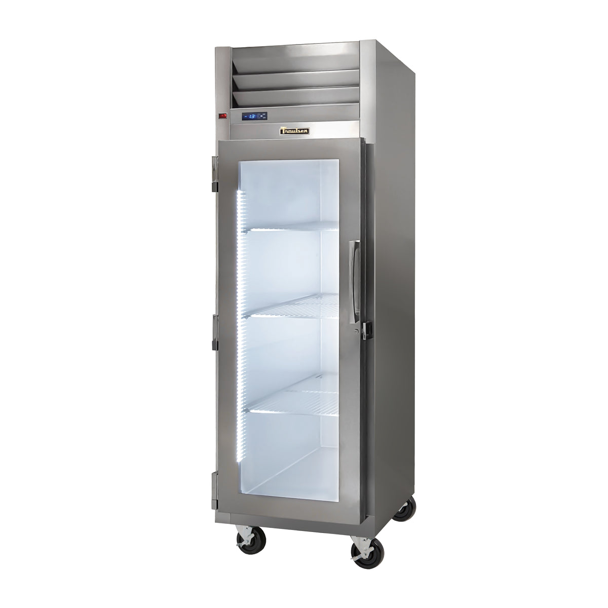 Traulsen G16015P 29.88-Inch Pass-Thru Glass Door Refrigerator — 2 Doors