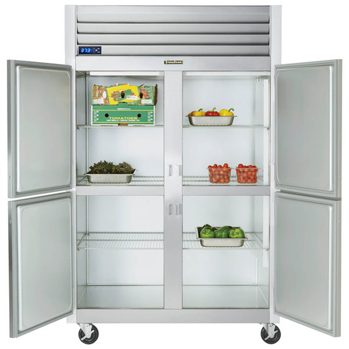 Traulsen G20047-032 52.13-Inch Pass-Thru Refrigerator — 8 Doors