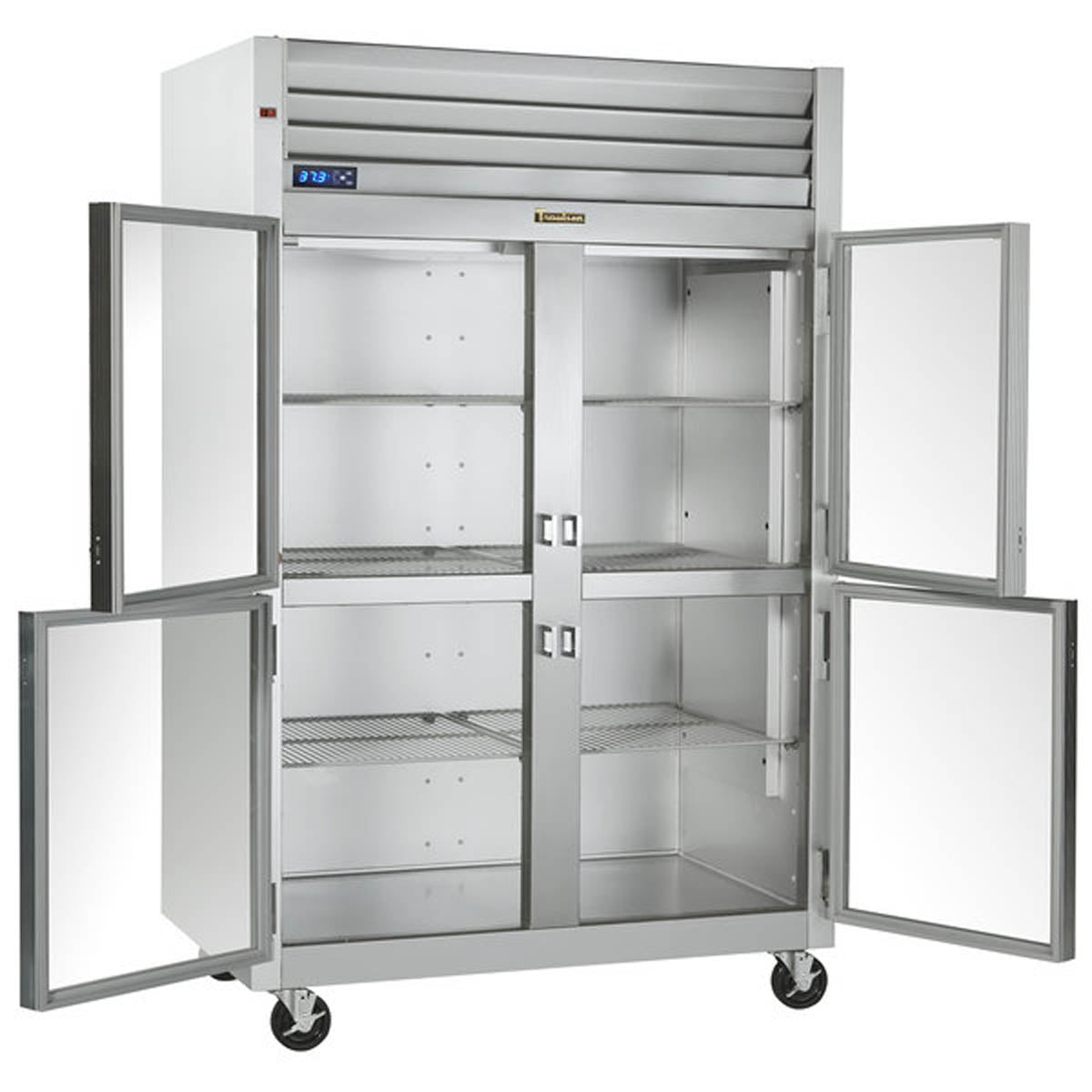 Traulsen G21000-032 52.13-Inch Reach-In Glass Door Refrigerator — 4 Doors