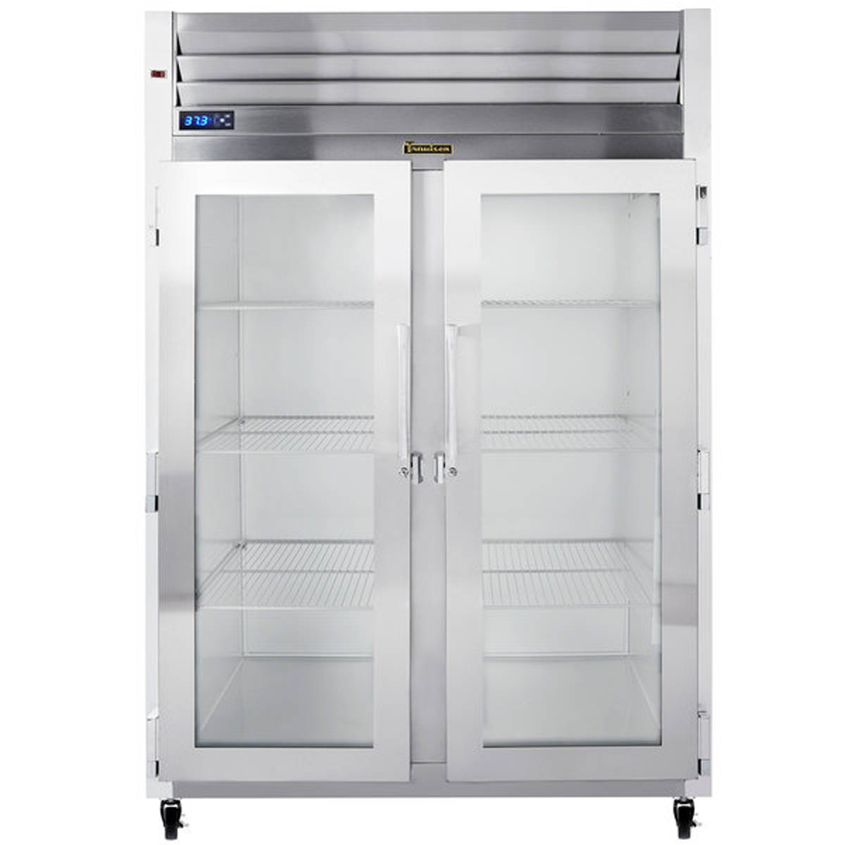 Traulsen G21010-032 52.13-Inch Reach-In Glass Door Refrigerator — 2 Doors