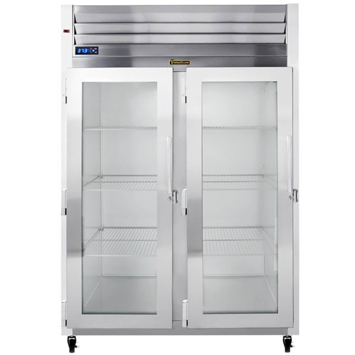 Traulsen G21013-032 52.13-Inch Reach-In Glass Door Refrigerator — 2 Doors