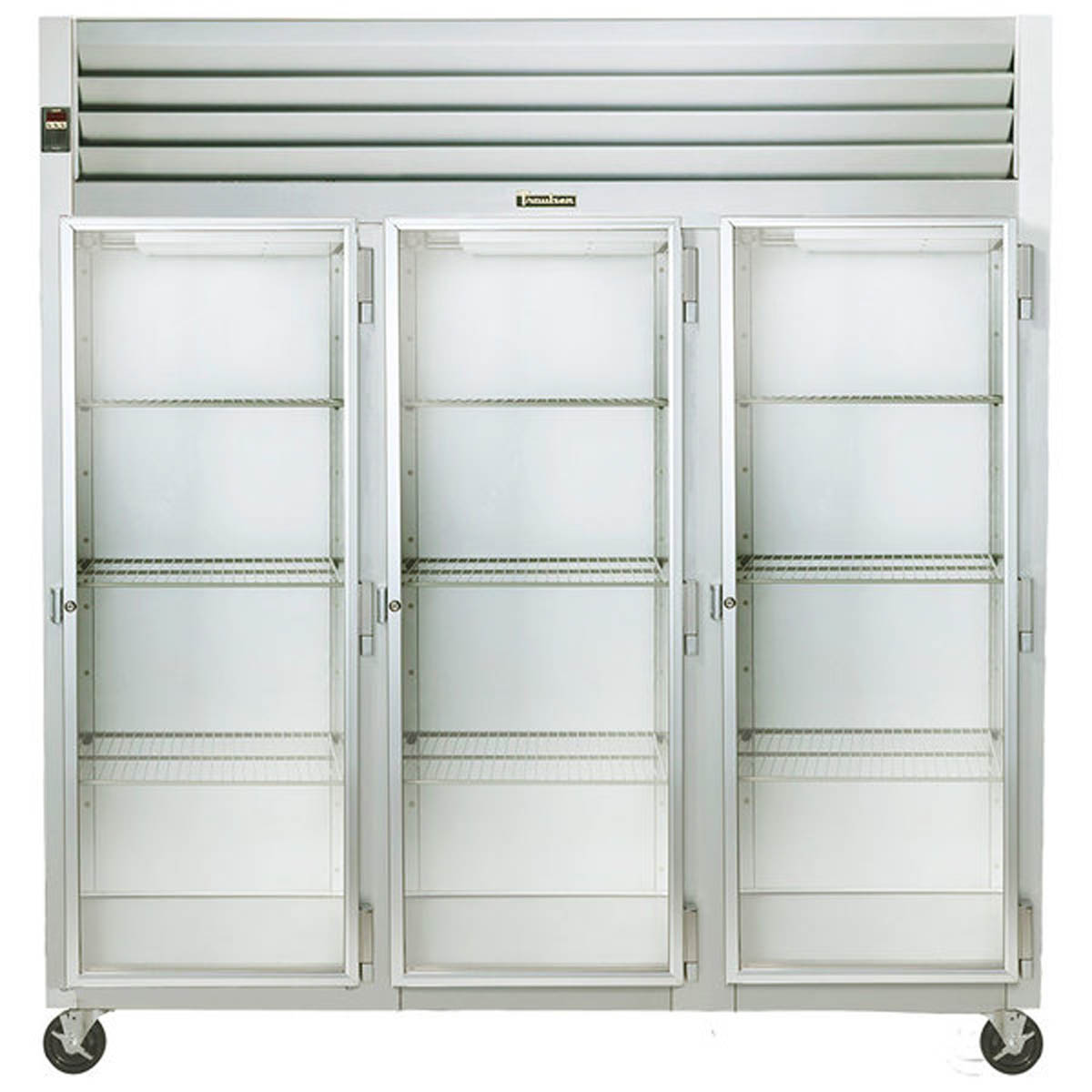 Traulsen G32012 76.31-Inch Reach-In Glass Door Refrigerator — 3 Doors