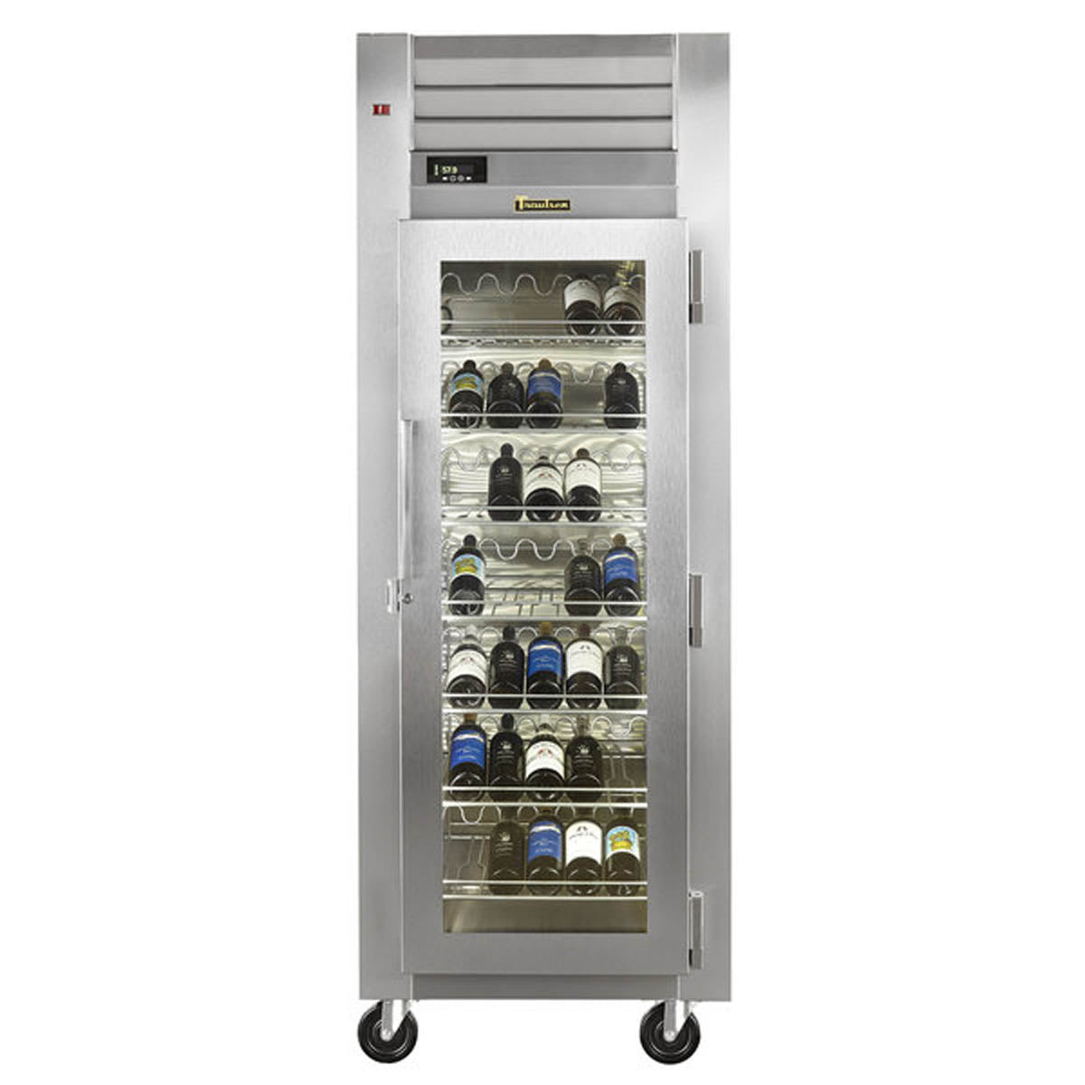Traulsen RH126W-WR02 Wine Refrigerator, Right-Hinged Glass Door, Up to 77 Bottles