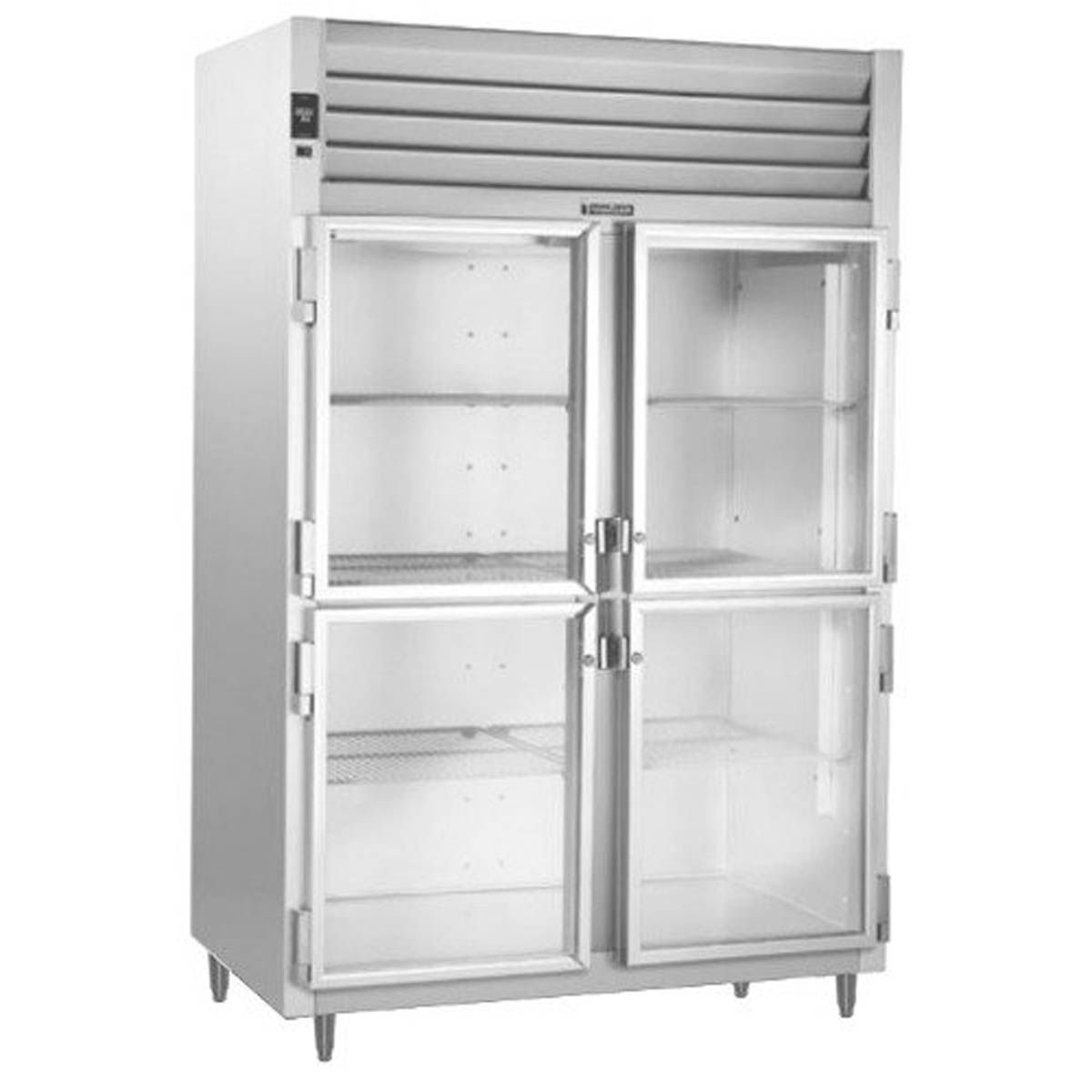 Traulsen RHT232WUT-HHG 58-Inch Reach-In Glass Door Refrigerator — 4 Doors