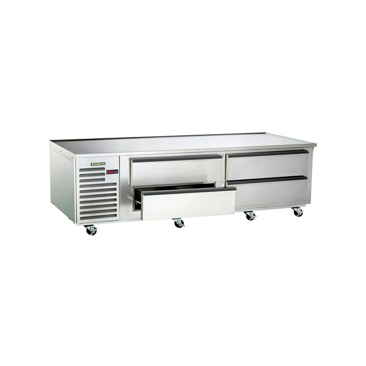 Traulsen TE084LT 84-Inch Four-Drawer Self-Contained Freezer Chef Base
