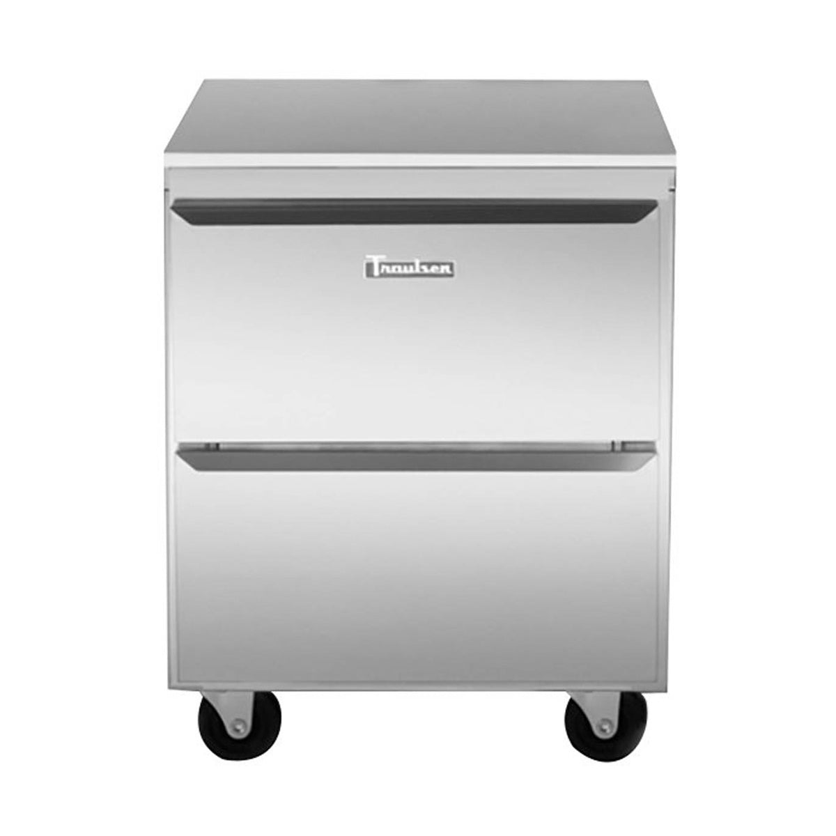 Traulsen UHT27-D-SB 27-Inch 2-Drawer Undercounter Refrigerator with Stainless Steel Back
