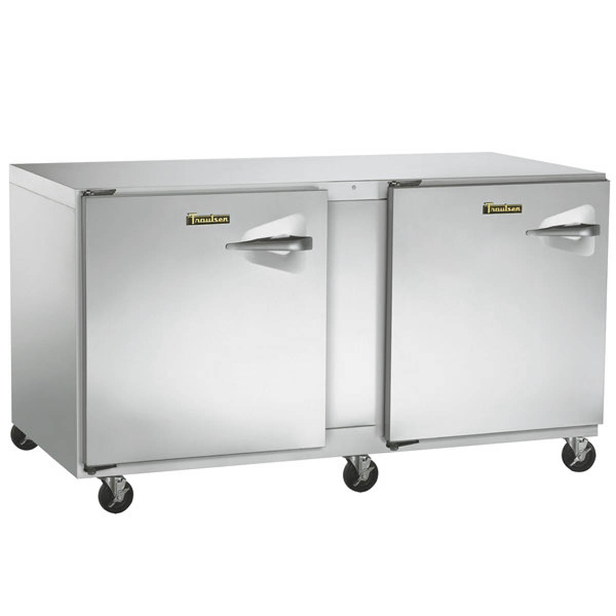 Traulsen UHT72-LL-SB 72-Inch Two-Door Undercounter Refrigerator