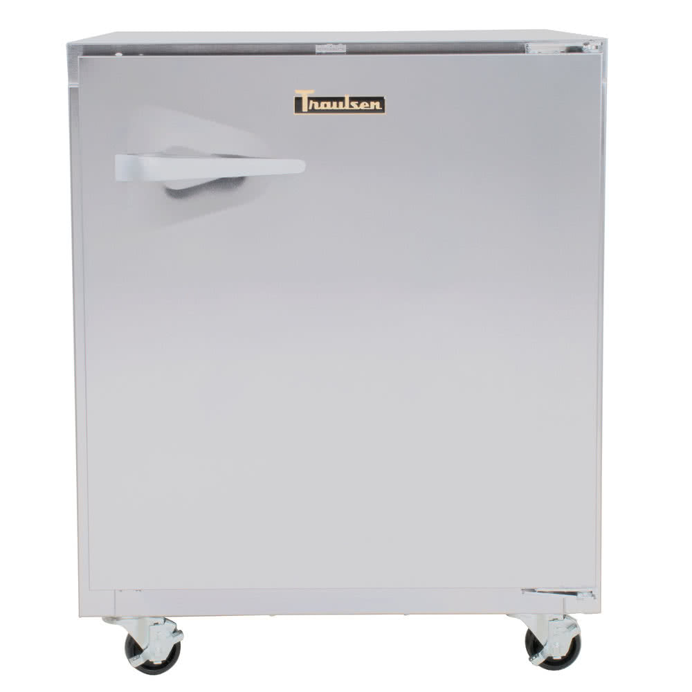 Traulsen ULT27-L-SB 27-Inch 1-Door Undercounter Freezer with Stainless Steel Exterior