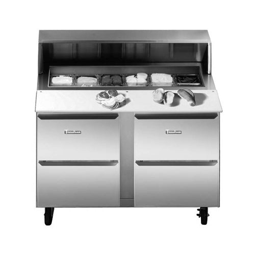 Traulsen UPT6024-DD 60-Inch 24-Pan Drawer Sandwich and Salad Prep Refrigerator