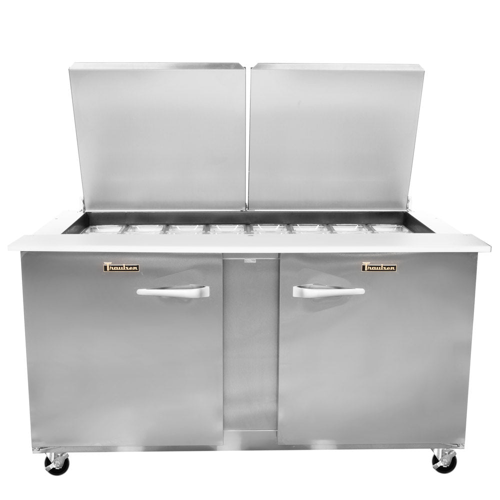 Traulsen UST6012-LR-SB 60-Inch 12-Pan Door Sandwich and Salad Prep Refrigerator