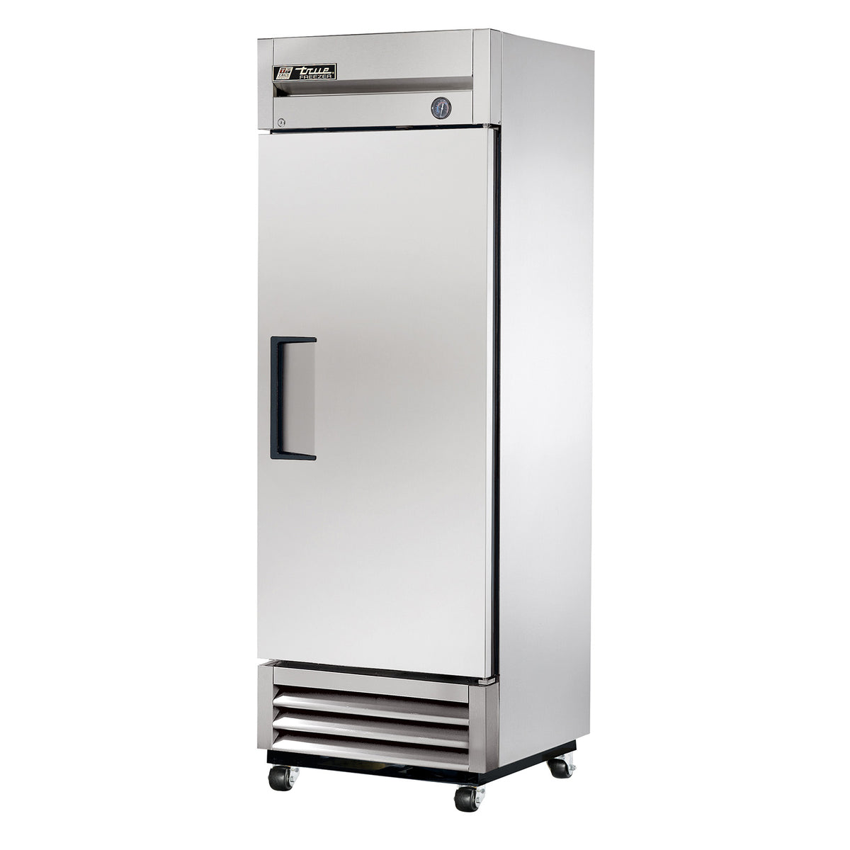 True T-19FZ-FLX-HC 1-door solid reach-in convertible freezer/refrigerator, front angle view, door closed