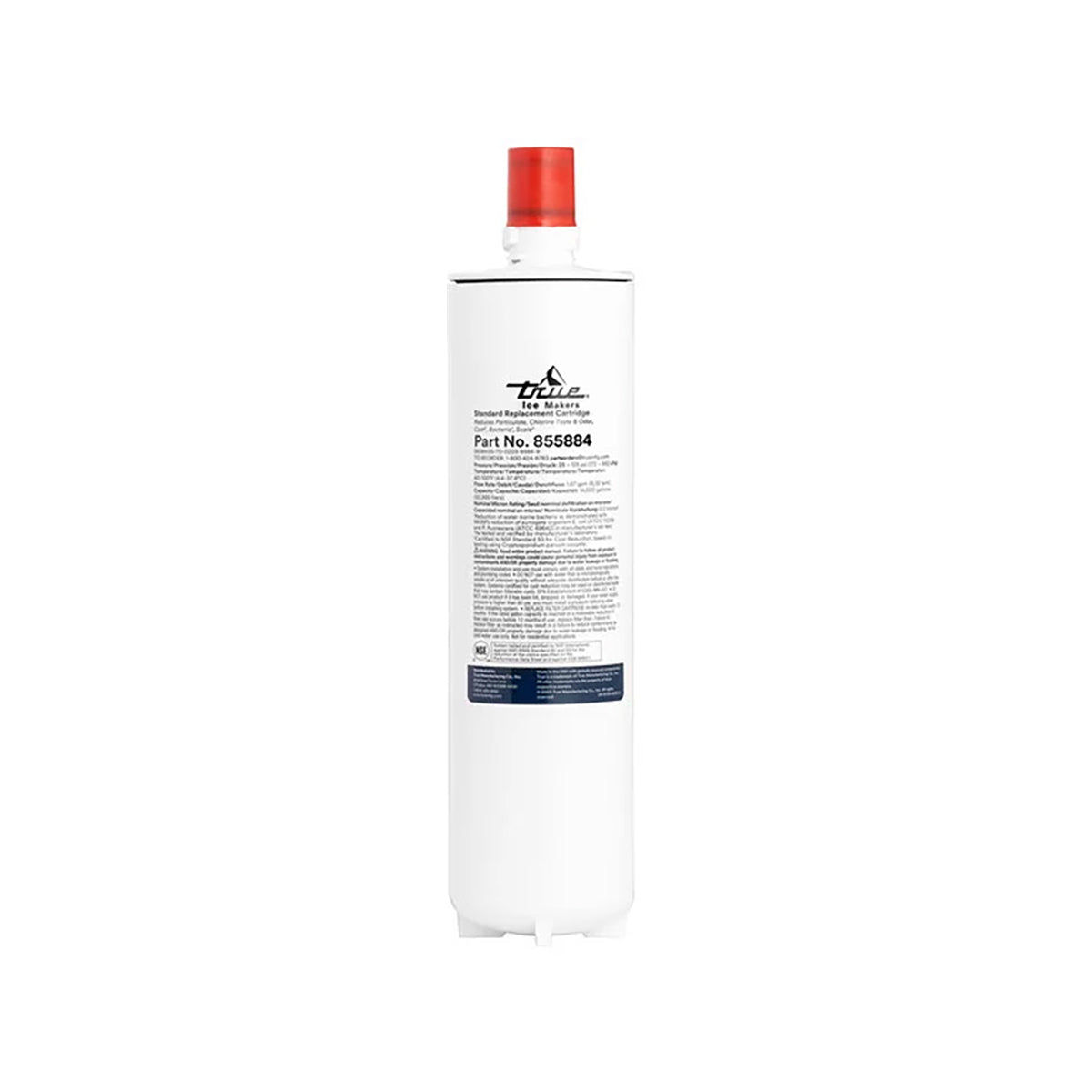 True 855884 Replacement Standard Water Filter