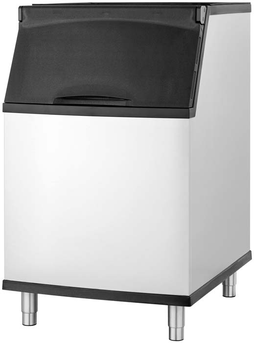 True TIB-530-A 30" ice storage bin, front angle view