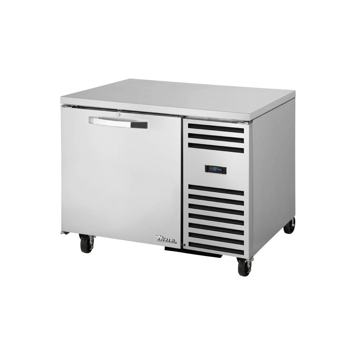 True TUC-44F-HC~SPEC3 1-door deep undercounter freezer, front angle view