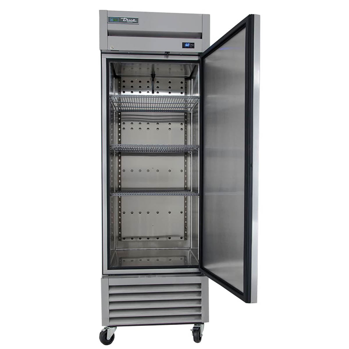 True TS-23F-HC 27" 1-Solid Door Reach-In Freezer, Bottom Mount, 23 cu. ft., Stainless Steel