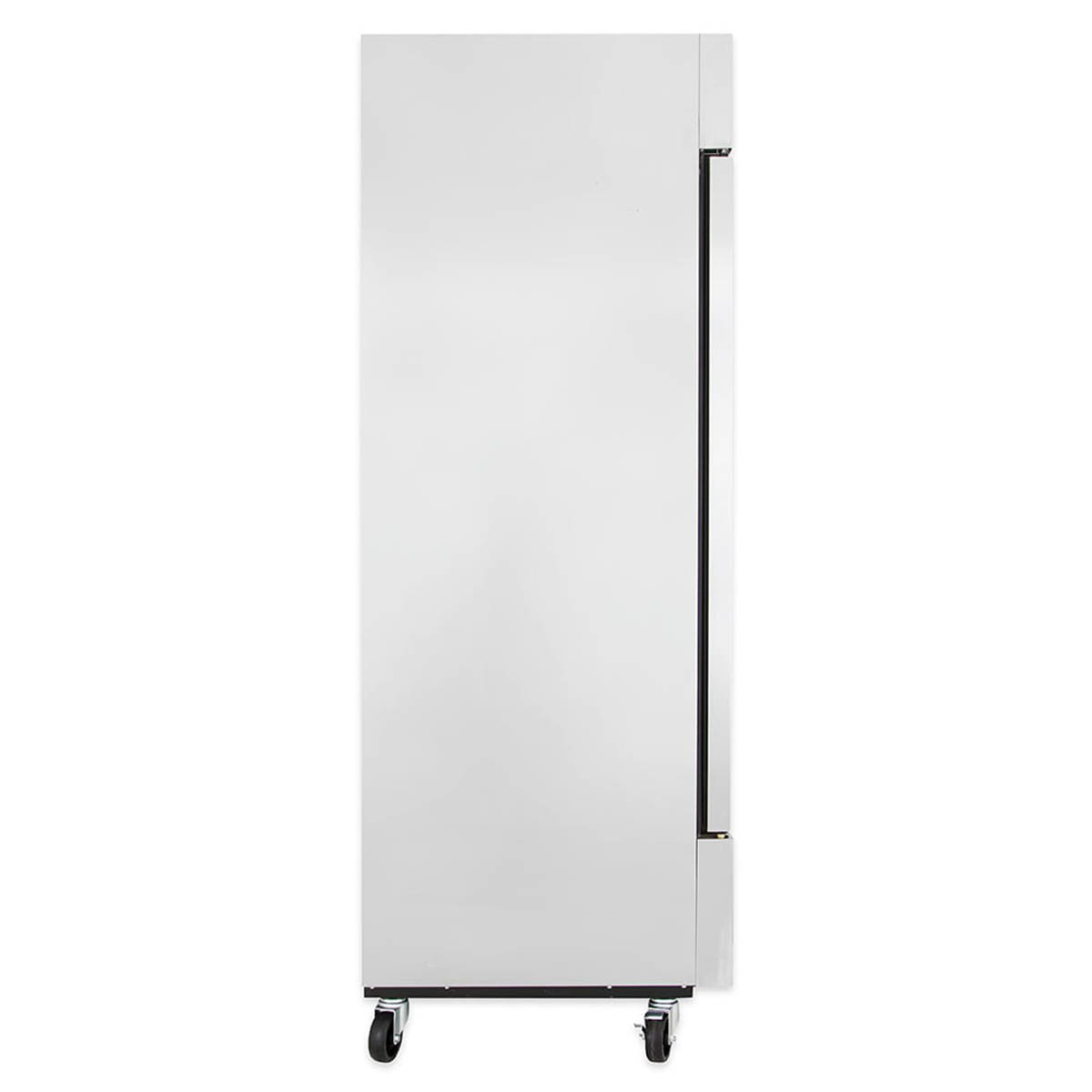 True TS-49F-HC 2-door solid reach-in freezer, side view