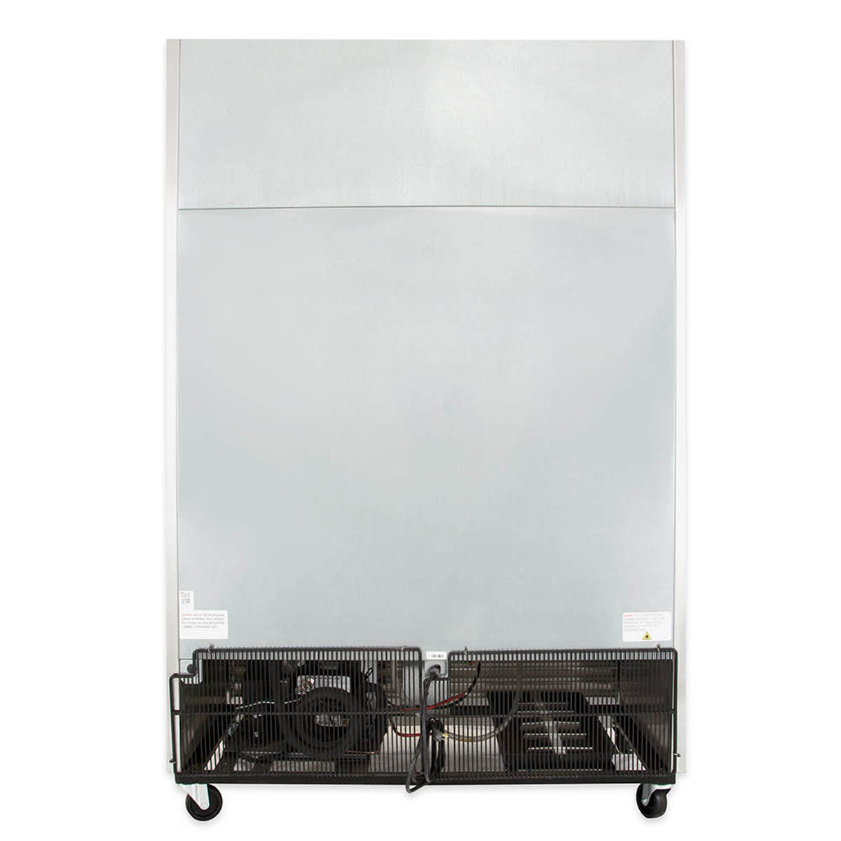 True TS-49F-HC 2-door solid reach-in freezer, back view