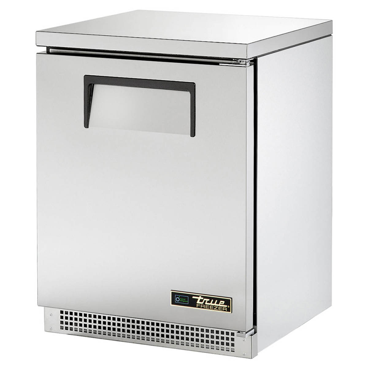 True TUC-24F-HC 1-door undercounter freezer, front angle view