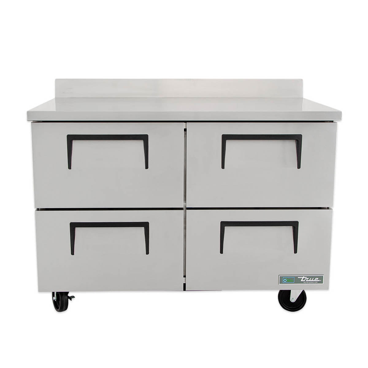 True TWT-48D-4-HC 4-drawer worktop refrigerator, front view, drawers closed