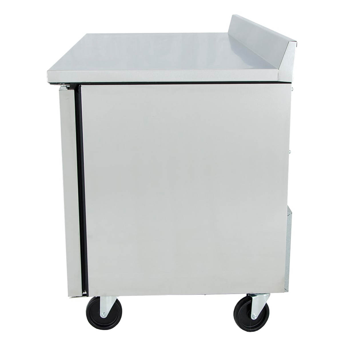 True TWT-60F-HC 2-door worktop freezer, right side view