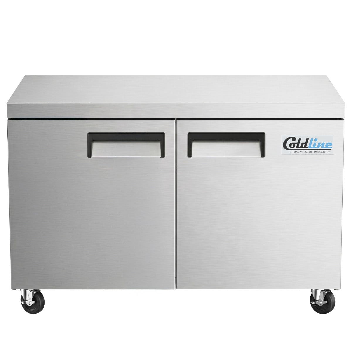 Coldline UC-48R undercounter worktop refrigerator, front view