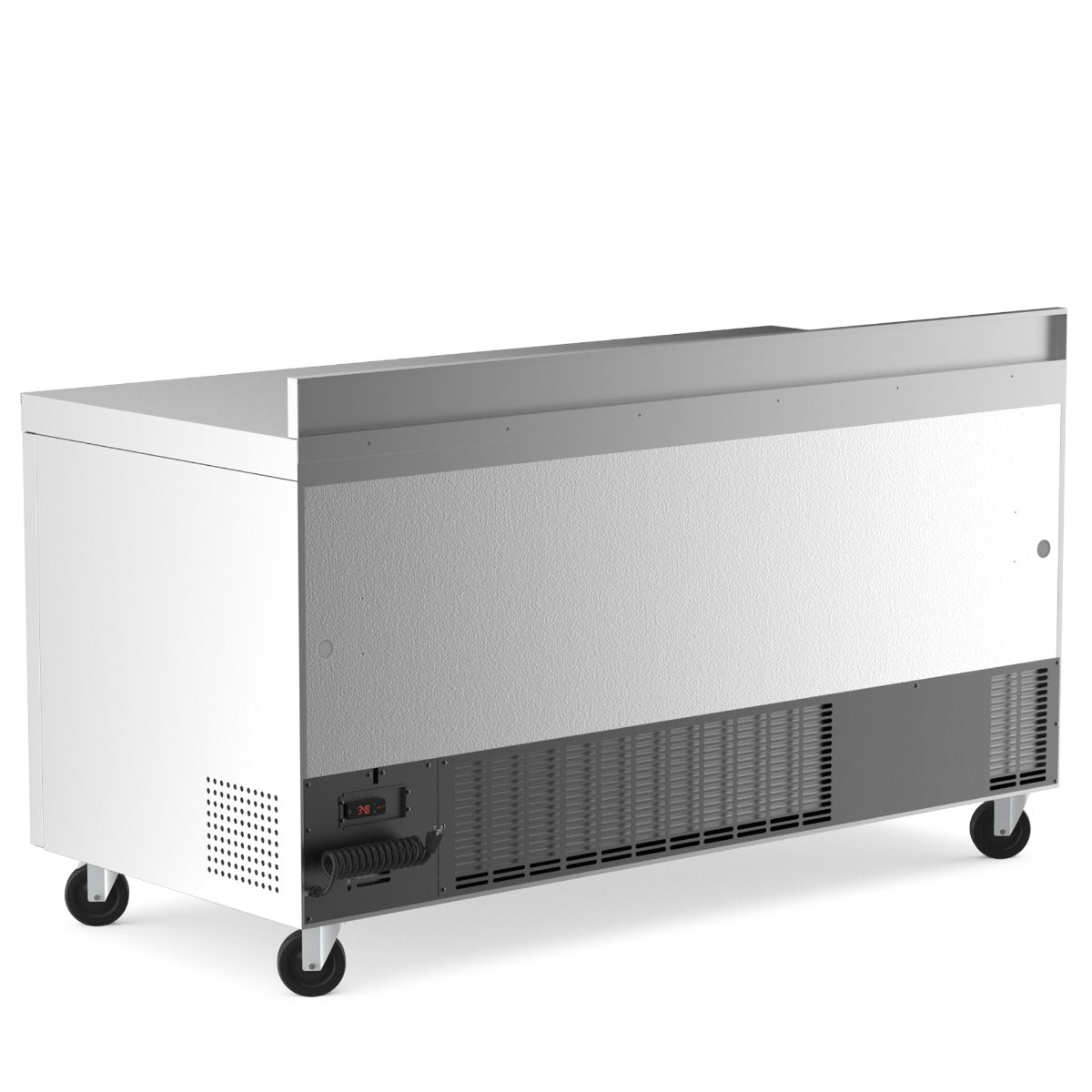 Coldline UC-60R-BS 60" Worktop Refrigerator with Backsplash