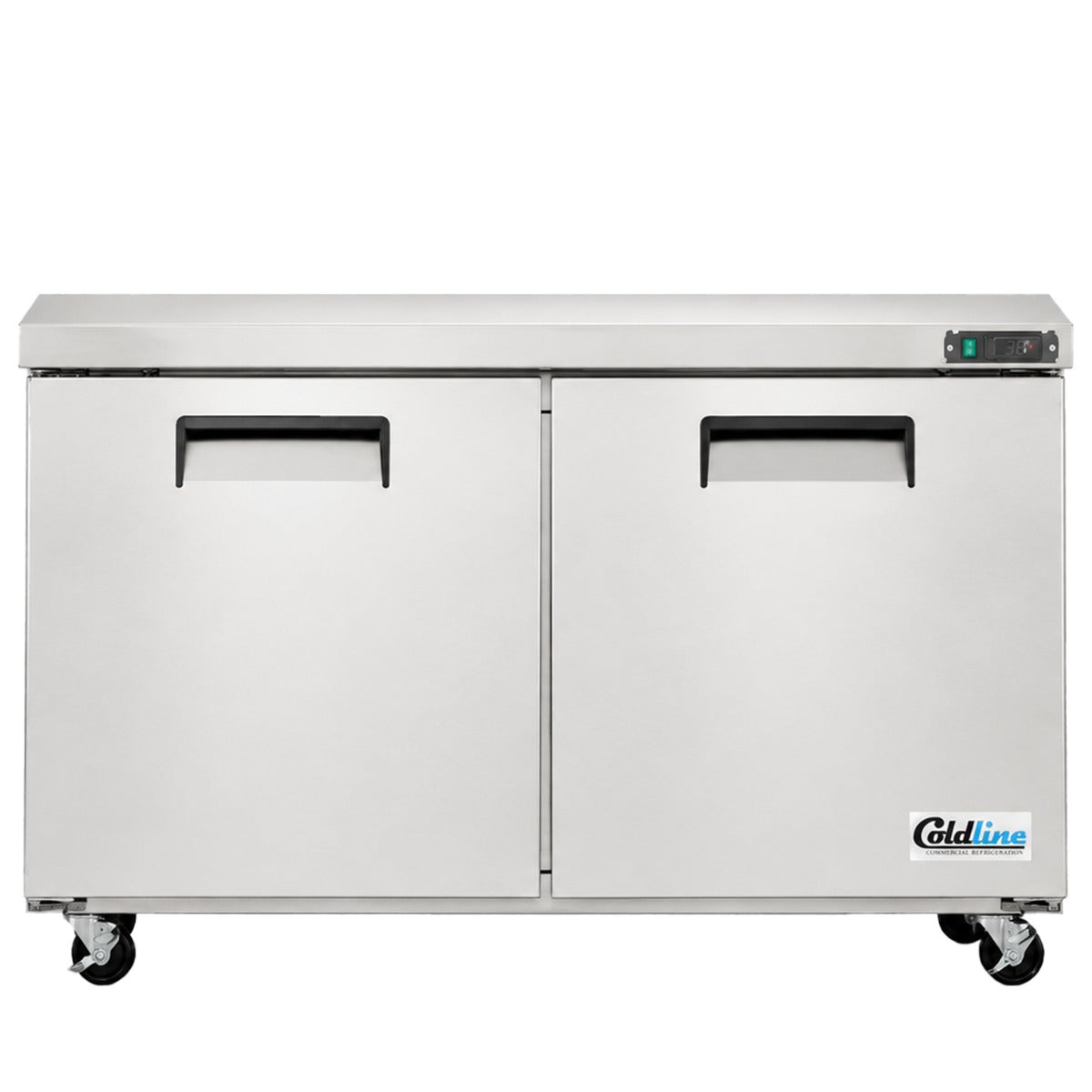 Coldline UCN-60F 60" Narrow Depth Undercounter Worktop Freezer